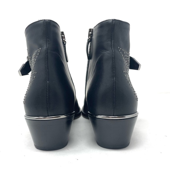 CHLOE Susanna black leather booties, made in Italy, size 39.5 - Picture 10 of 14